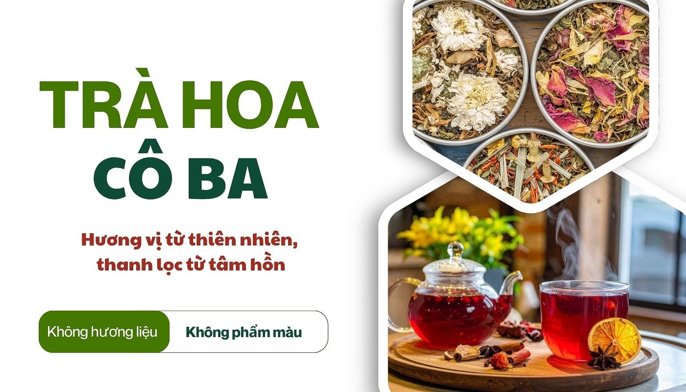 Trà Hoa Cô Ba Ora Banner 1
